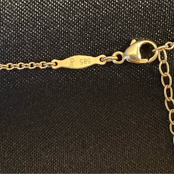 ❗️SOLD❗️$13,750 JACQUIE AICHE Diamond Multi Shapes Shaker Necklace 14k YG - Picture 6 of 8